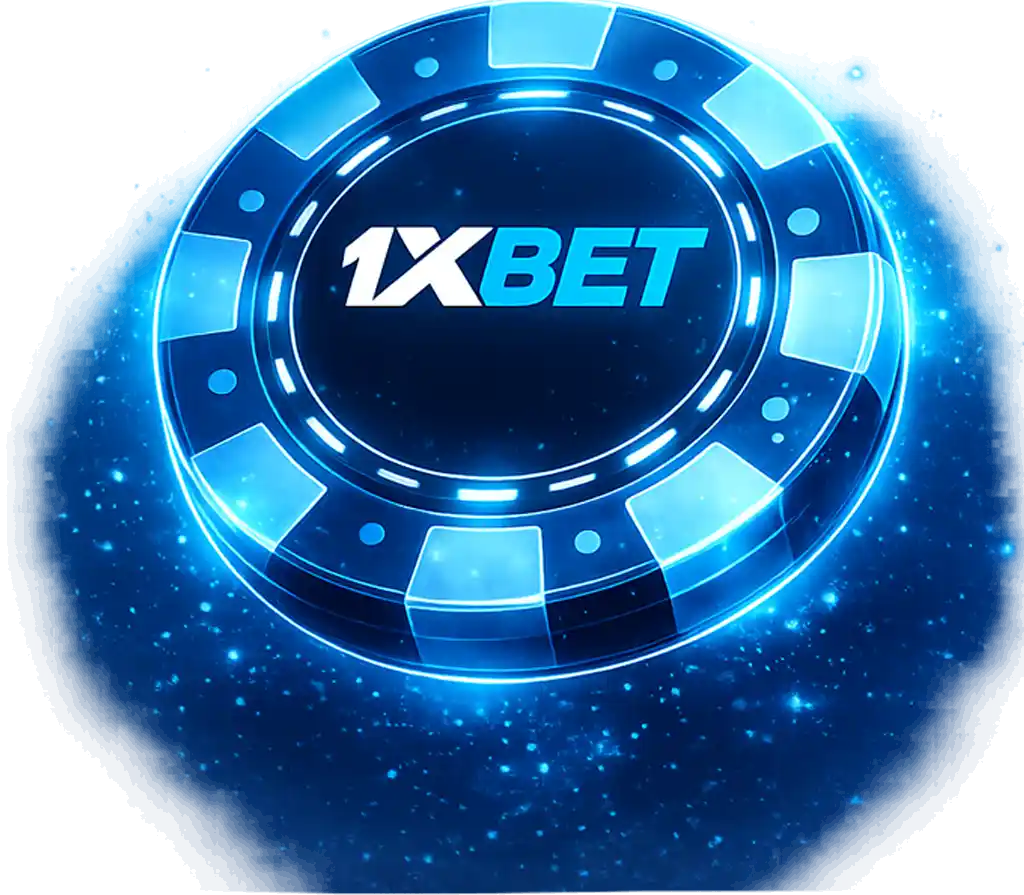 1XBET Casino Brasil com ficha iluminada e bônus para jogar slots online, jogos ao vivo e cassino em Real (R$)